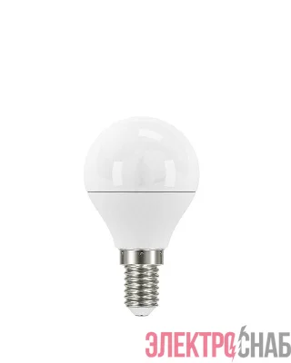 Лампа светодиодная LED STAR CLASSIC P 40 5W/840 5Вт шар 4000К нейтр. бел. E14 470лм 220-240В матов. пласт. OSRAM 4058075056923