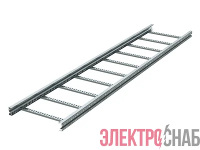 Лоток лестничный 400х100 L3000 сталь 2мм тяжелый (лонжерон) гор. оцинк. DKC ULH314HDZ