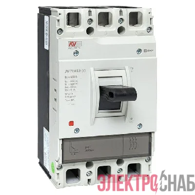 Выключатель автоматический 630А 100кА AV POWER-3/3 TR AVERES EKF mccb-33-630H-TR-av