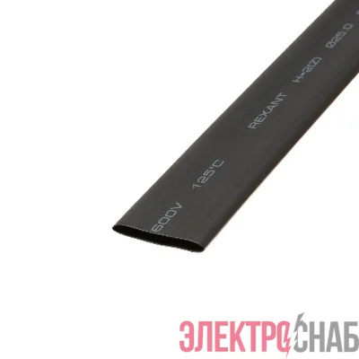 Трубка термоусадочная ТУТ нг 25.0/12.5 черн. 1м Rexant 22-5008