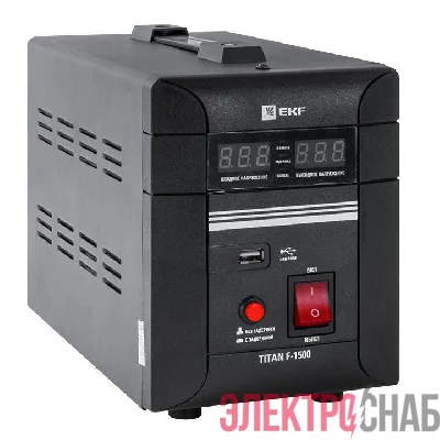Стабилизатор напряжения напольный 1.5кВт PROxima EKF stab-f-1500
