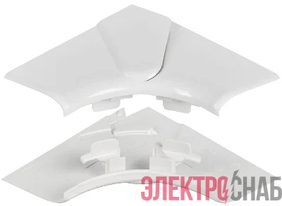Угол для кабель-канала внутр. изменяемый 80-100град. для DLP 80х50 бел. ИЭК Leg 010602