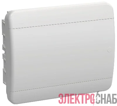 Корпус ЩРВ-П-12 TEKFOR IP41 бел. дверь пластик. IEK TF5-KP13-V-12-41-K01-K01