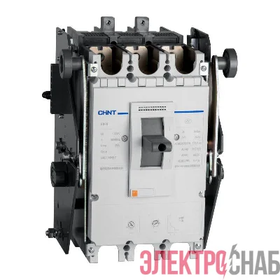 Выключатель автоматический 3п 630А 50кА NM8N-630S EN с электрон. расцеп. (R) CHINT 269426