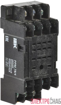 Разъем модульный РРМ78/4(PYF14A) для РЭК78/4(MY4) IEK RRP20D-RRM-4