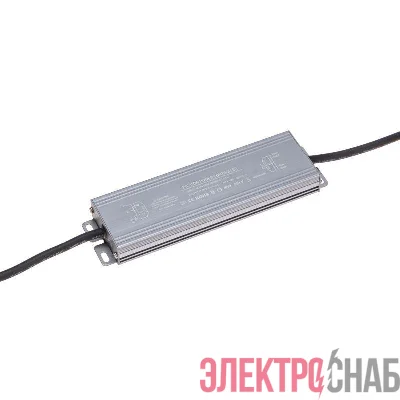 Источник питания (драйвер) 24В 100Вт IP67 с проводами влагозащ. Rexant 200-1005