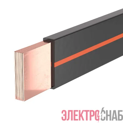 Шина гибкая в ПВХ изоляции 6х63х1мм ном. ток 1000А (дл.2м) DKC R5BFC6631