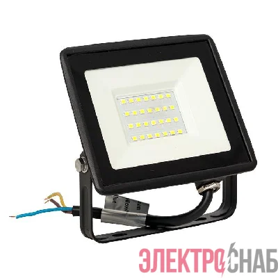Прожектор светодиодный СДО-3003 30Вт 6500К IP65 Basic EKF FLL-3003-30-6500