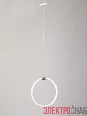 Светильник светодиодный трековый силиконовый магнитный D22мм 18Вт 48В Ra80 D300мм 360град. бел. Vitaluce VT0200047-00