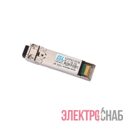 Модуль SFP+WDM 10Гбит/с одно волокно SM LC Tx:1270/Rx:1330нм 12дБ до 20км DDM GIGALINK GL-OT-ST12LC1-1270-1330