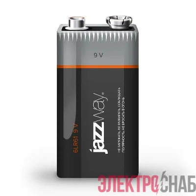 Элемент питания алкалиновый "крона" 6LR61 9В Ultra Alkaline BL-1 JazzWay 5005075