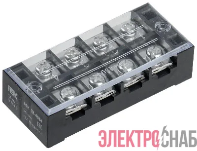 Блок зажимов БЗН ТВ-4504 4.5кв.мм 45A 4 пары IEK YZN41-04-004-K02