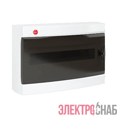 Щиток настенный 18мод. IP41 с дверцей с клеммн. блоком 87518 и замком бел. DKC 84918