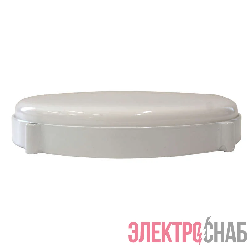 Светильник ДПО 03-015-201 &&"Управдом&&" Г СПЕЦСВЕТ [297] 15Вт 220В 6500К 1200Лм УХЛ2 IP65 с оптико-аккуст. датчиком опал ПММА /корпус алюм. плоск. бел. d185 (инд. упак.) Элетех 1030450297