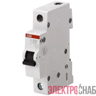 Автоматический выключатель 1п SH201 B50 6,0кА ABB 2CDS211001R0505