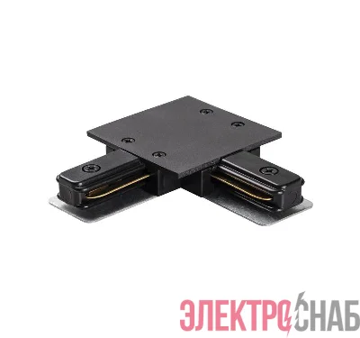 Коннектор L-образный PTR/R CL-BL встраив. шинопровод черн. Pro JazzWay 5031852