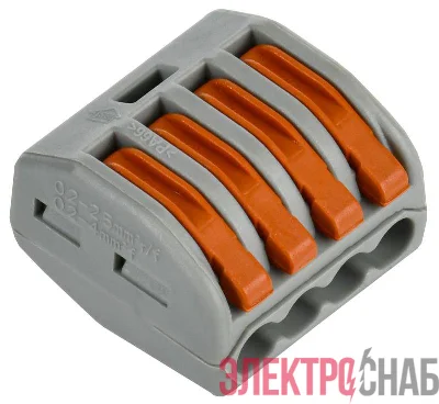Клемма строительно-монтажная СМК 222-414 IEK UKZ20-414-050