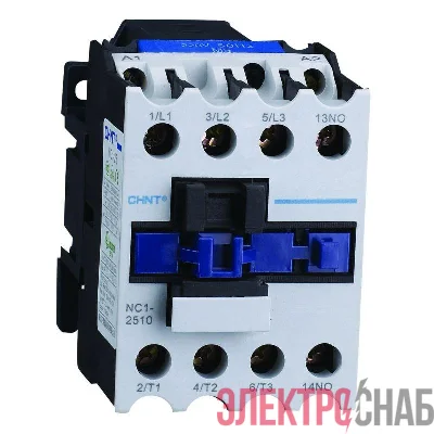 Контактор NC1-2508 25А кат. 230В AC 2НО+2НЗ (R) CHINT 221815