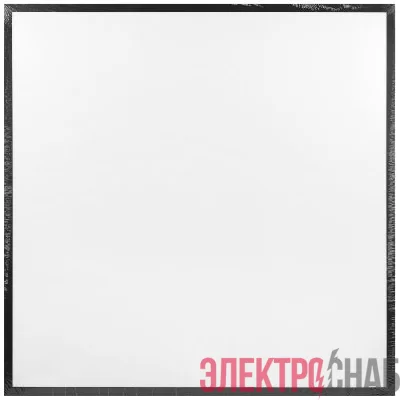 Светильник светодиодный SPL-540-B-40K-040 грильято 40Вт 4000К 3420лм IP40 588х588х8 без драйвера с ушками черн. Эра Б0063101