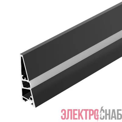 Профиль PLINTUS-H40-2000 BLACK L2000 алюм. Arlight 052398