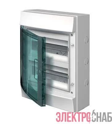 Бокс настенный 24М прозр. дверь Mistral65 (с клемм) ABB 1SLM006502A1204