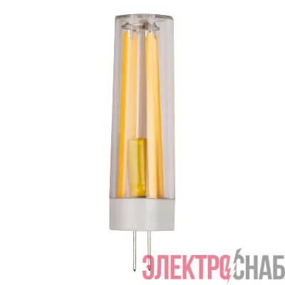 Лампа светодиодная филаментная PLED-G4 PRO 8Вт 2700К 680лм 230В d16.5х65мм JazzWay 5062504