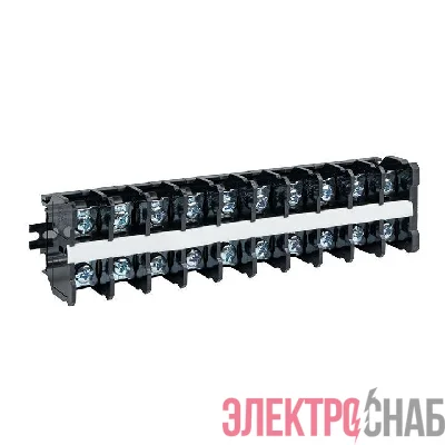 Терминал клеммный TK-0100 до 25кв.мм 100А 10 клеммные пары EKF tk-0100