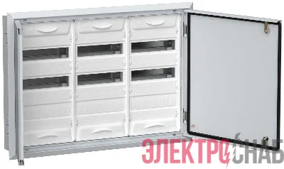 Корпус ЩРв-108 (3х36) TITAN 5 630х885х130 IP31 бел. метал. IEK TI5-50-V-3X036-31
