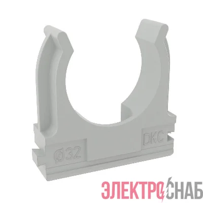 Держатель для труб (клипса) d32мм с защелкой DKC 51032