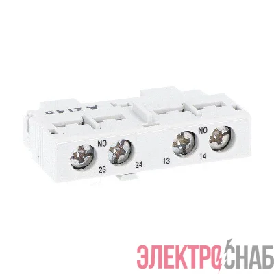 Блок контактов поперечный вспомогательный OptiStart MP-HQ20-T2 КЭАЗ 340186