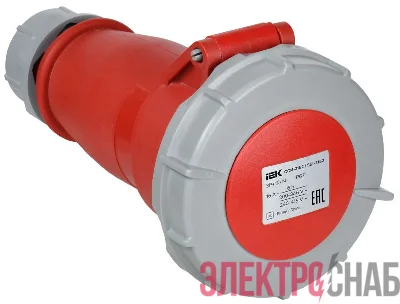 Розетка переносная ССИ-2152 16А 5п 3P+PE+N 6ч 380В IP67 IEK PSR22-016-5-0-67