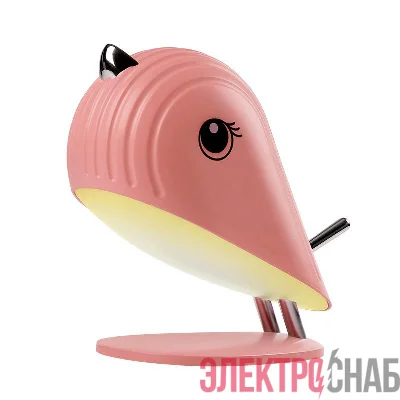 Светильник светодиодный настольный JS5-BIRD-PK ПТАШКА 4.1Вт 3000К (роз.) ночник IP20 JazzWay 5058514