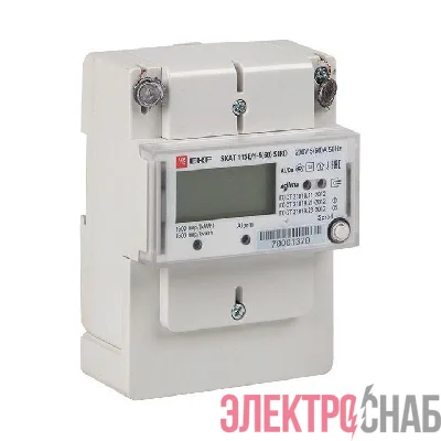 Счетчик SKAT 115E/1-5(60) SIRD 1ф многотариф. 2т МСК+0 EKF 11501R