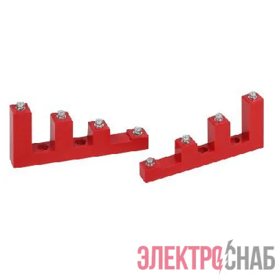 Изолятор шинный ступенчатый NO-224-159 ИСв4-30 М8 с болтами 15кВ Эра Б0065677
