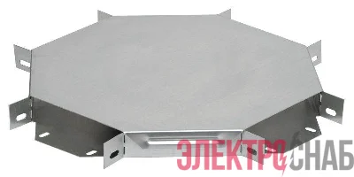 Ответвитель для лотка 50х100мм Х-образ. IEK CLP1X-050-100