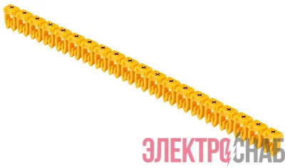 Маркер открытого типа KE 1.5-2.5кв.мм символ "+" (уп.200шт) IEK UMK-KE2-10