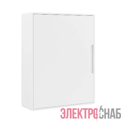 Щиток настенный Фрейм (FRAME) 24мод. слаботочный с бел. дверцей с монтажн. платой в комплекте с 1 розеткой Viva (арт. 45005) и 1 коробкой PDD (арт. 10033) бел. DKC F24W4WW