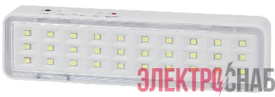 Светильник светодиодный DBA-101-0-20 30LED 5ч IP20 аварийный непостоянный Эра Б0044394