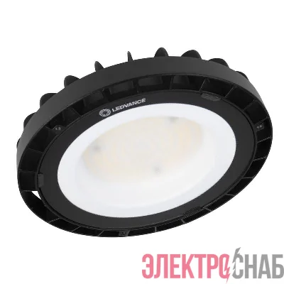Светильник светодиодный HIGH BAY COMPACT ДСП 133Вт 4000К 16000лм IP65 черн. хайбей темперир. стекло LEDVANCE 4058075708181
