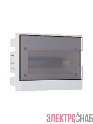 Бокс в нишу Basic E 12М сер. прозр. дверь (с клемм) ABB 1SZR004002A1204