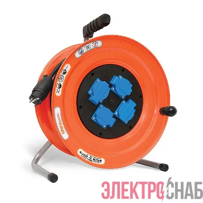 Удлинитель на катушке 4х30м с заземл. 16А IP44 У16-046 КГ 3х2.5 термозащита с защ. крышкой UNIVersal 9633327