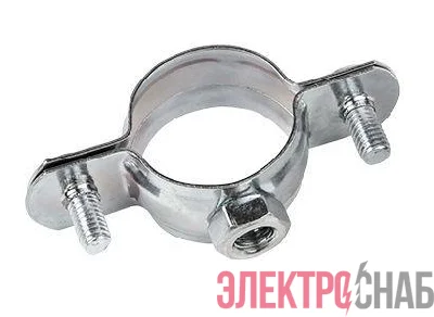 Хомут стальной 1дюйм (38-43мм) без уплотнителя EKF hs2100