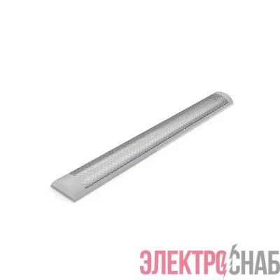Светильник светодиодный WLF-2 18Вт 6500К IP40 1800лм 600х75х25мм ДПО линейный рассеив. призма сталь GAUSS 814424318