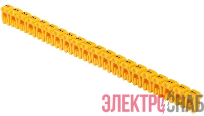 Маркер открытого типа KE 0.75-1.5кв.мм символ "T" (уп.200шт) IEK UMK-KE1-T