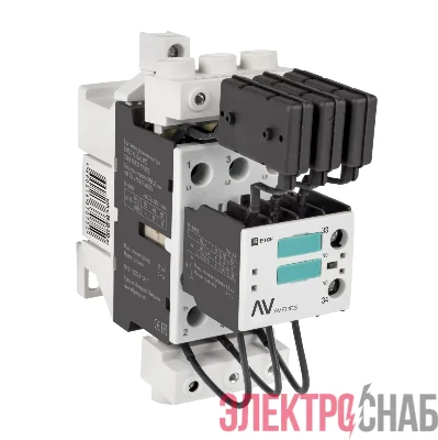 Контактор для конденсатора КМЭК 25квар 230В 1NО AVERES EKF ctrk-s-36-25-230-av