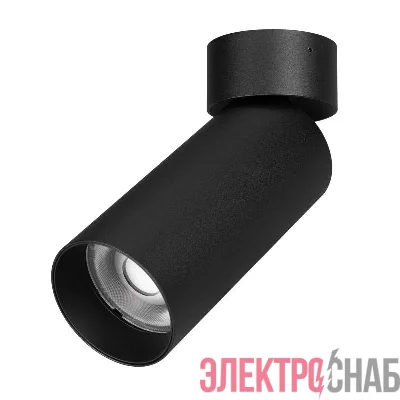 Светильник светодиодный SP-GABI-SURFACE-FLAP-R60-12W Day4000 BK 36 deg 230В IP40 металл Arlight 049923