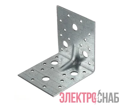 Уголок крепежный усиленный 105х105х90х2.0мм оцинк. Невский Крепеж 917217