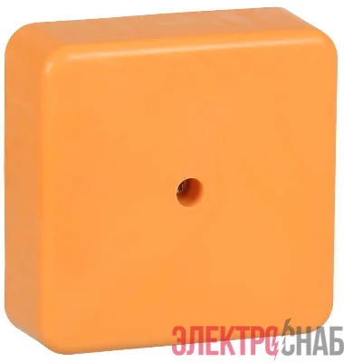 Коробка распаячная огнестойкая ПС 75х75х28 2P 4кв.мм IP44 IEK UKF10-75-75-028-2-4-09