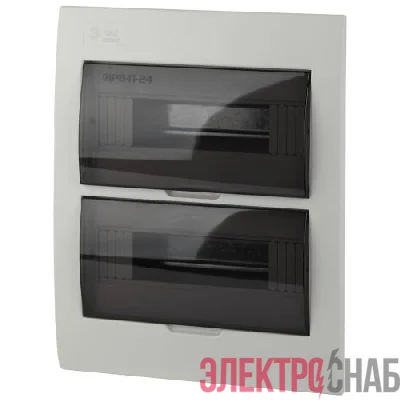 Бокс встраиваемый ЩРВ-П-24 24мод. IP41 пластик SIMPLE NO-box_simple-plastic_24_flush BOXF24 Эра Б0041516