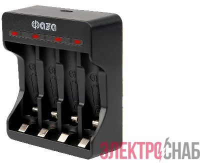 Устройство зарядное B-95USB Ni-Cd/Ni-MH (4хAA/4хAAA/1х9В) индикатор зарядки питание от USB кабель MicroUSB-USB в комплекте ФАZА 5038899